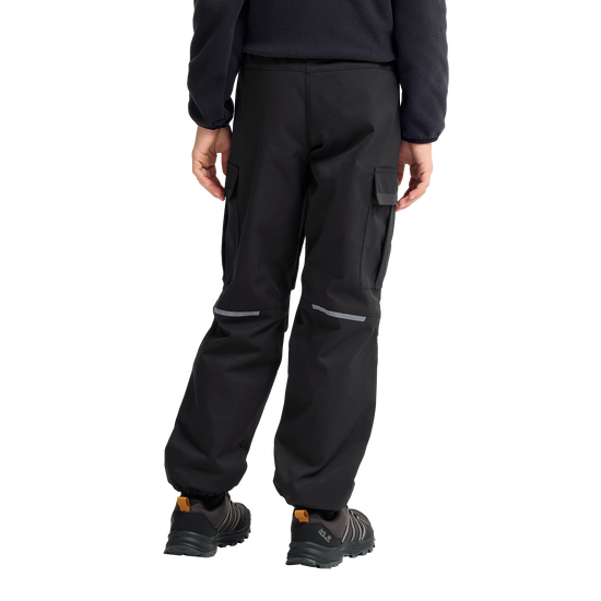 Jack Wolfskin CARGO WINTER PANTS K Kinder Winterhose Black 18