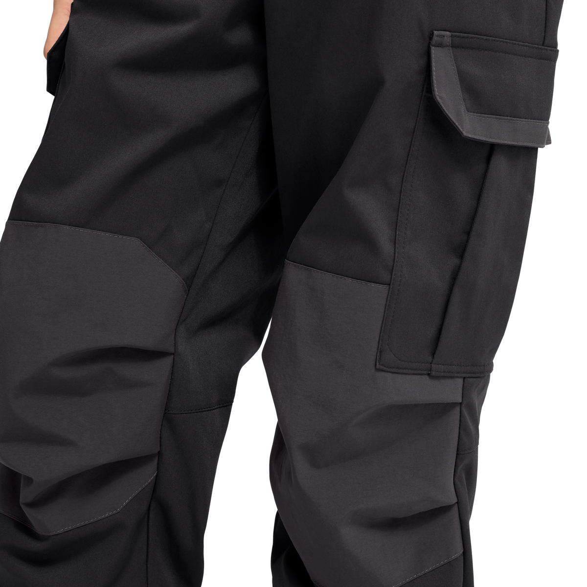 Jack Wolfskin CARGO WINTER PANTS K Kinder Winterhose Black 16