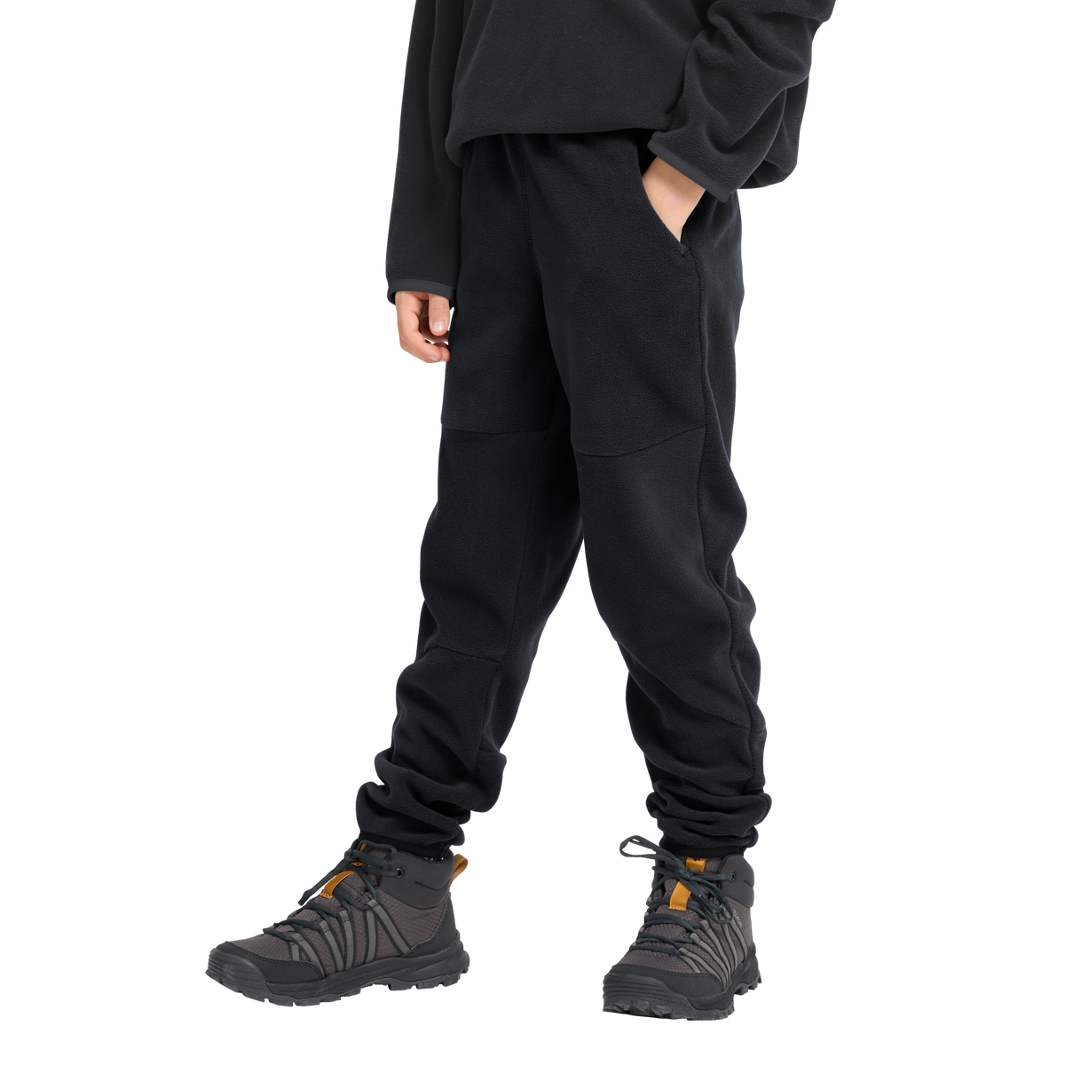 Jack Wolfskin TAUNUS 100 PANTS K Black Studioaufnahme
