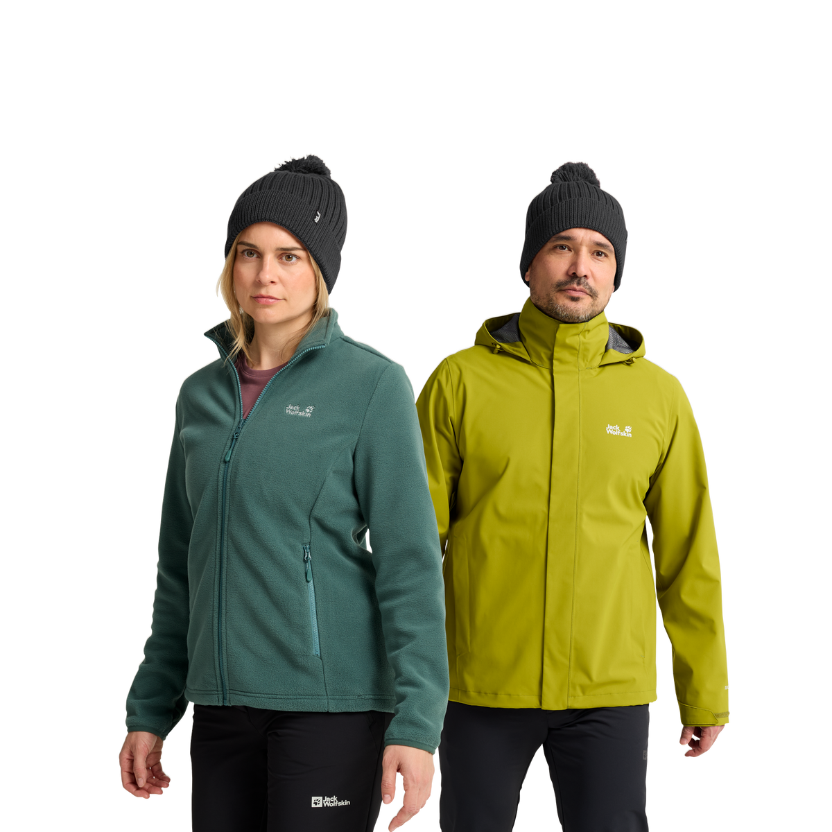 Jack Wolfskin POM POM BEANIE Unisex Wollmütze Phantom 2-ma100