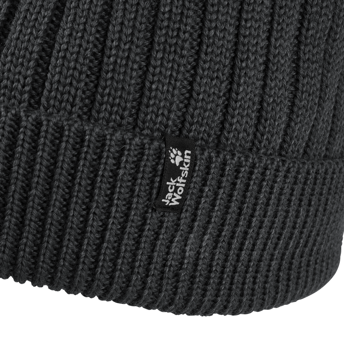 Jack Wolfskin POM POM BEANIE Unisex Wollmütze Phantom 9-a330