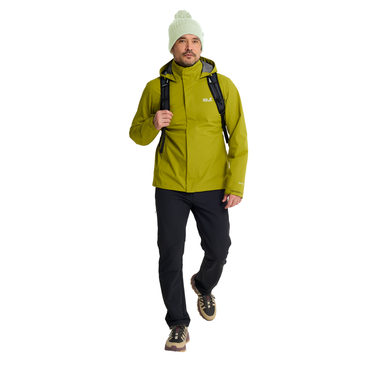 Jack Wolfskin POM POM BEANIE Unisex Wollmütze Melon 3-ma110