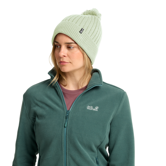 Jack Wolfskin POM POM BEANIE Unisex Wollmütze Melon 4-ma130