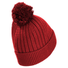 Jack Wolfskin POM POM BEANIE Unisex Wollmütze Siren Red 1-a320