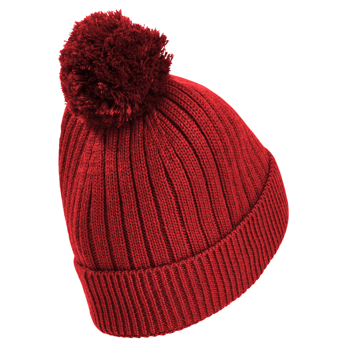 Jack Wolfskin POM POM BEANIE Unisex Wollmütze Siren Red 1-a320