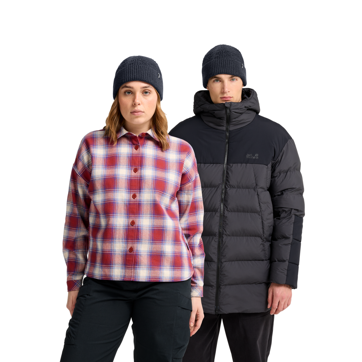 Jack Wolfskin COVE BEANIE Dark Navy 2-ma100