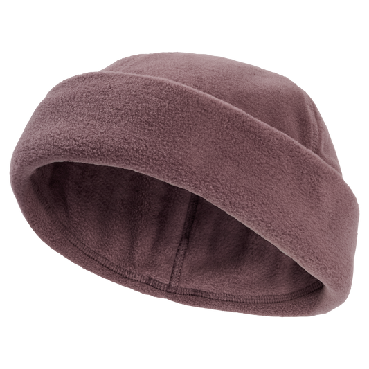Jack Wolfskin VERTIGO FISHER BEANIE Unisex Fleecehut Sheer Plum front packshot