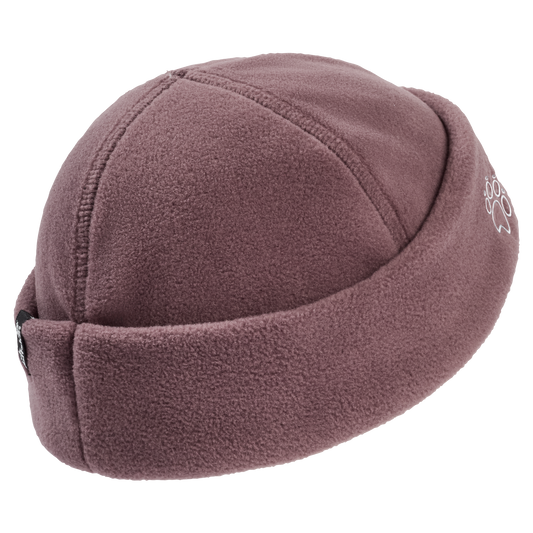 Jack Wolfskin VERTIGO FISHER BEANIE Unisex Fleecehut Sheer Plum rear packshot