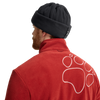 Jack Wolfskin VERTIGO PAW LOOP Unisex Fleece-Schlauchschal Black studio