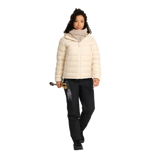 Jack Wolfskin VERTIGO PAW LOOP Unisex Fleece-Schlauchschal Oyster studio
