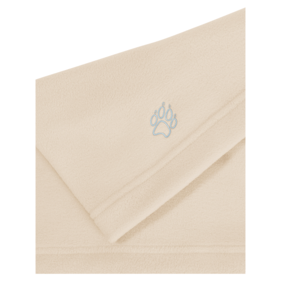 Jack Wolfskin VERTIGO PAW LOOP Unisex Fleece-Schlauchschal Oyster detail