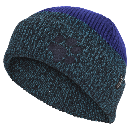 Jack Wolfskin PAWLY BEANIE K Glow Ink Vorderansicht