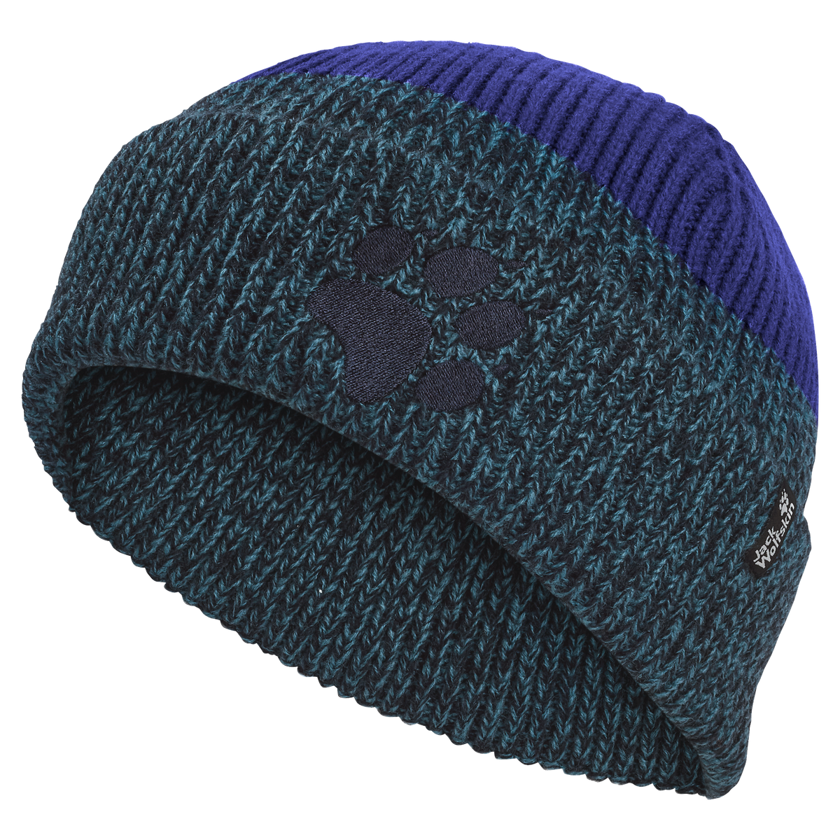 Jack Wolfskin PAWLY BEANIE K Glow Ink Vorderansicht