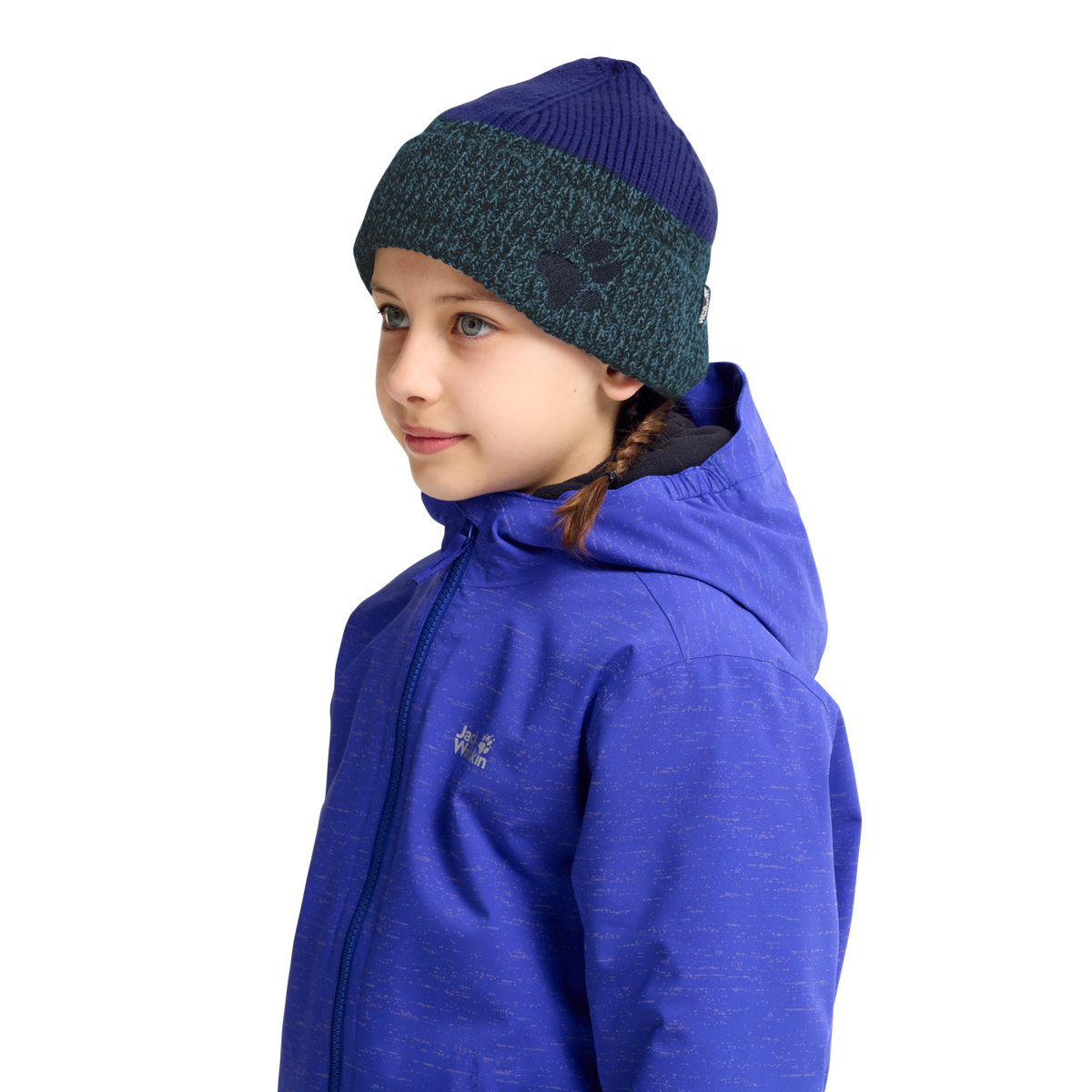 Jack Wolfskin PAWLY BEANIE K Glow Ink Anwendung
