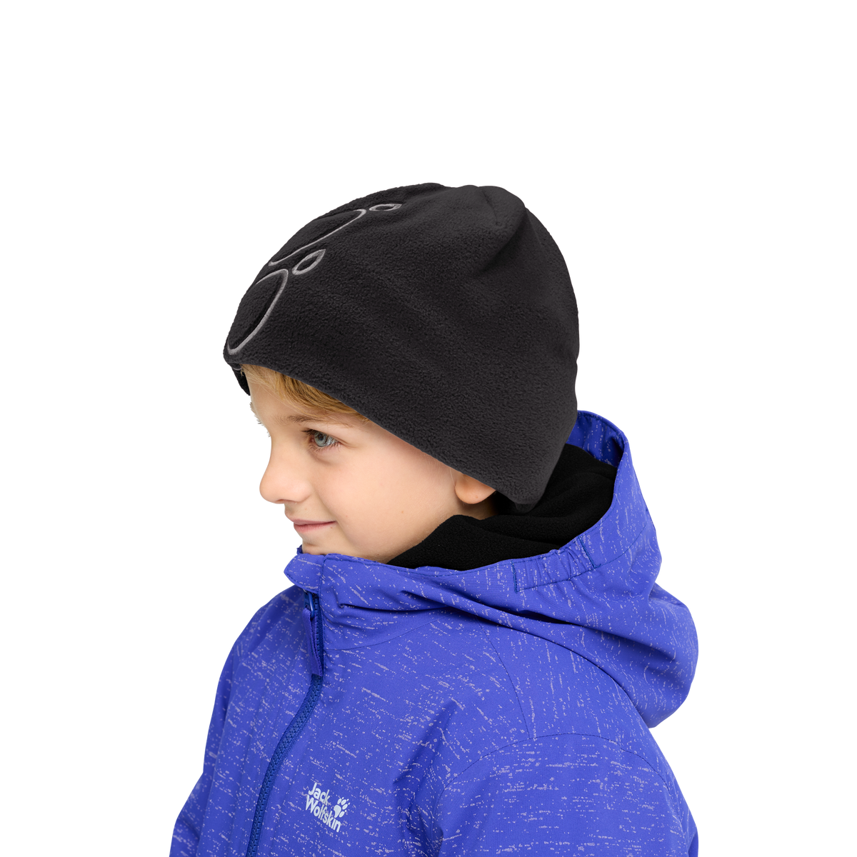 Jack Wolfskin VERTIGO PAW BEANIE K Black Studio 2