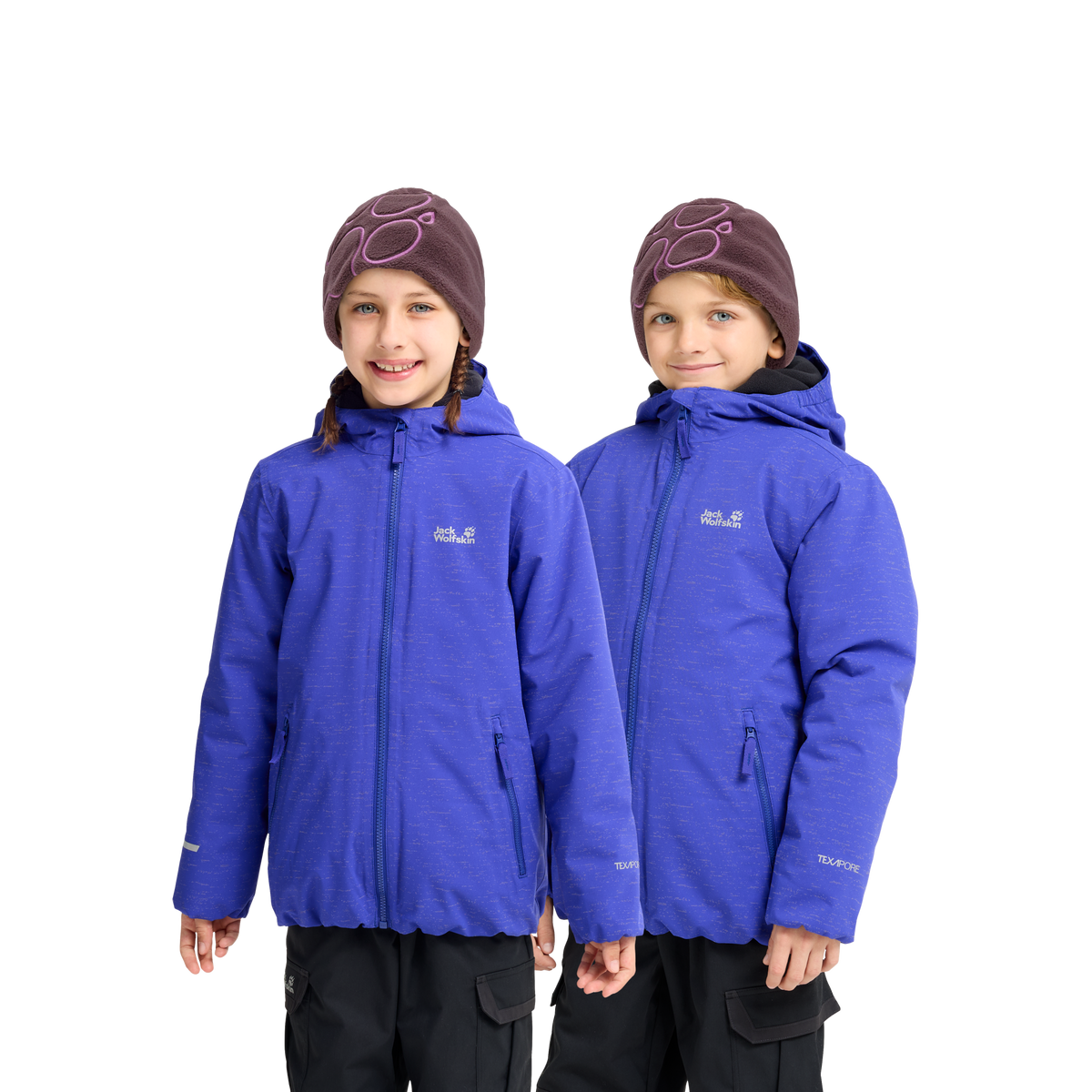 Jack Wolfskin VERTIGO PAW BEANIE K Sheer Plum Studio 1