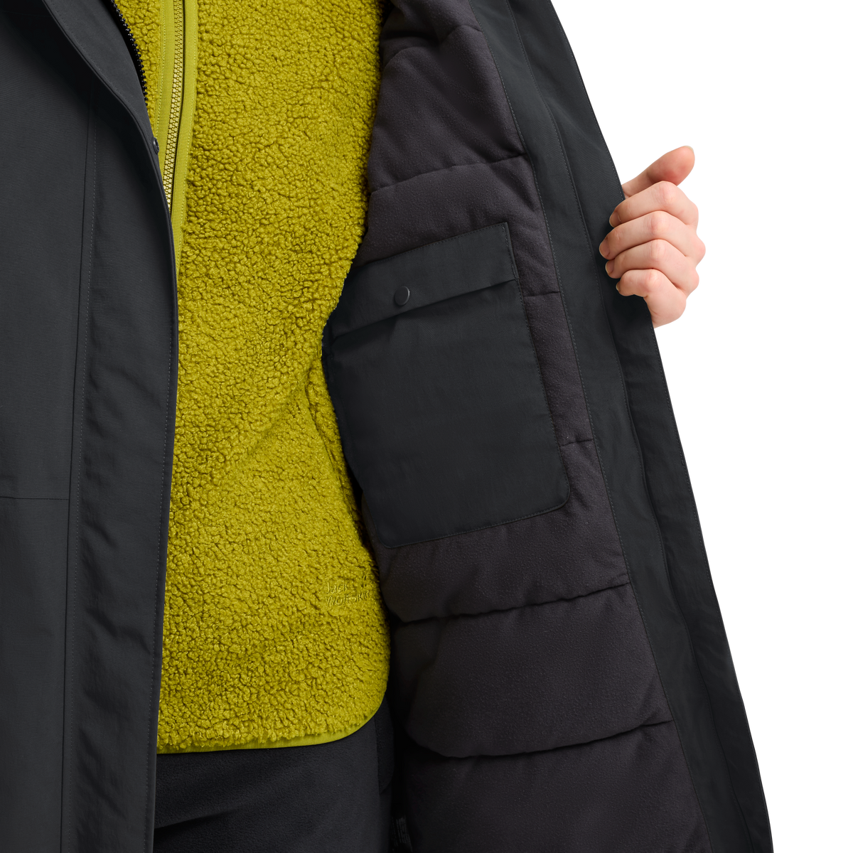 Jack Wolfskin ICE FLARE PARKA W – Phantom – 4-ma125