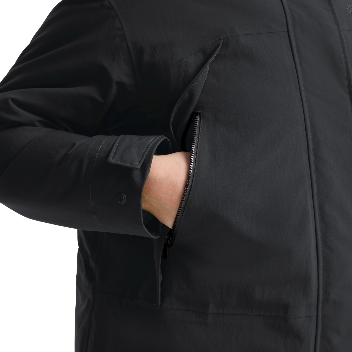 Jack Wolfskin ICE FLARE PARKA W – Phantom – 4-ma131