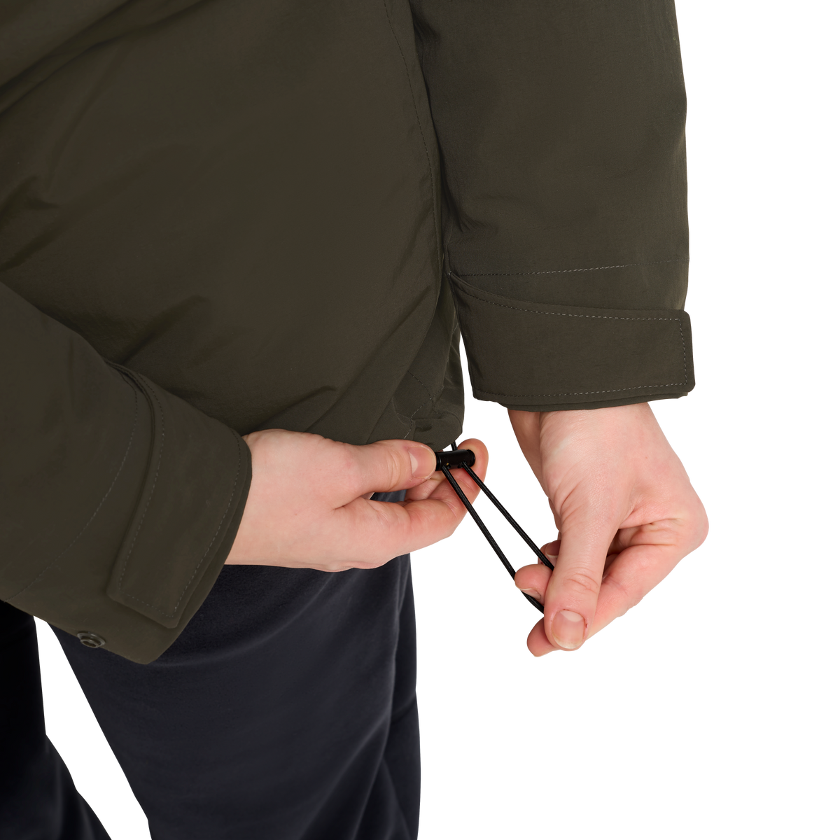 Jack Wolfskin ICE FLARE PARKA W – Obsidian Moss – 4-ma130
