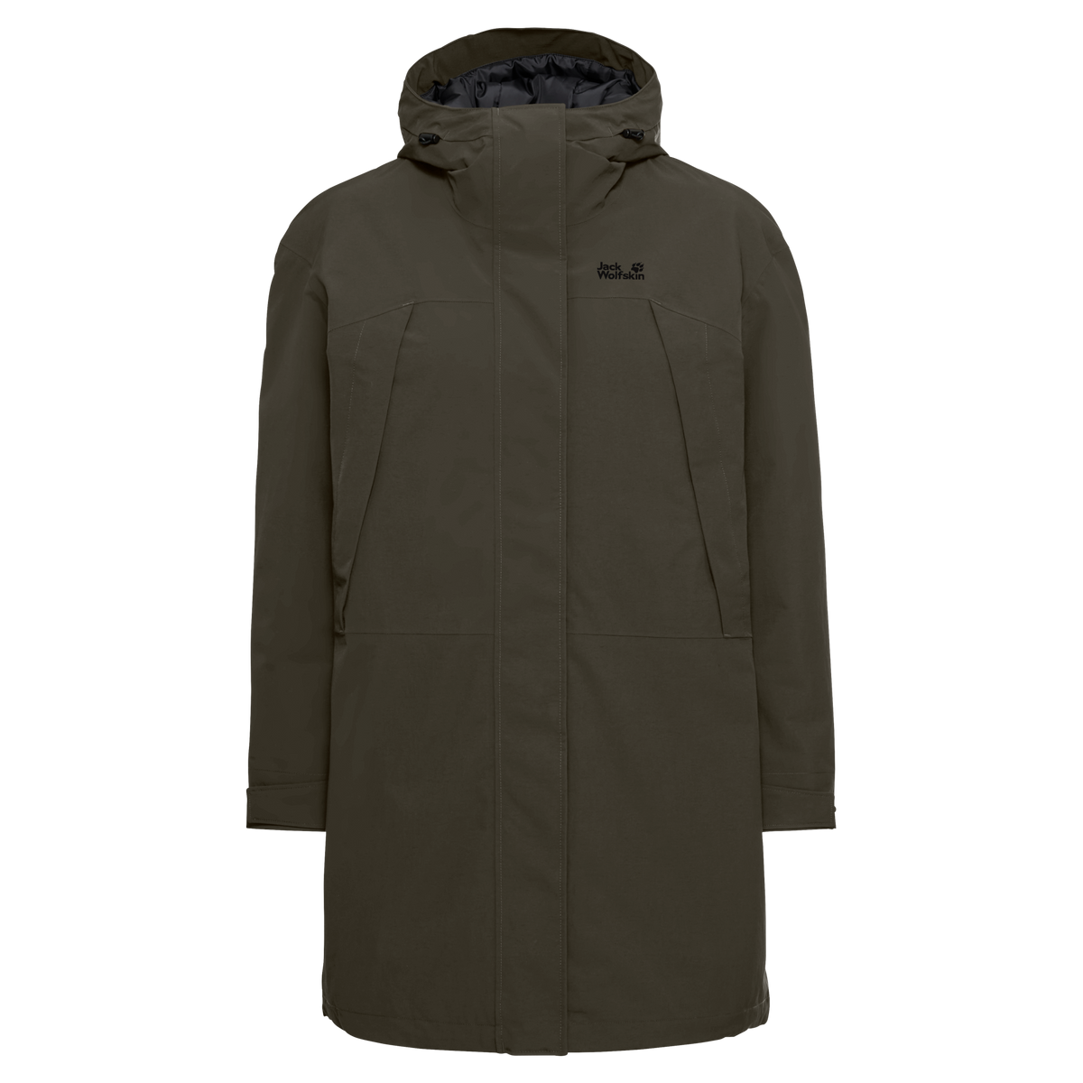 Jack Wolfskin ICE FLARE PARKA W – Obsidian Moss – 9-a100