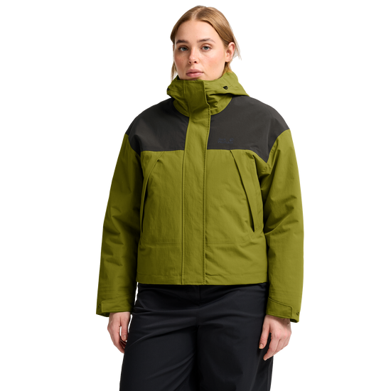 Jack Wolfskin ICE FLARE Isolationsjacke Damen – Khaki Green – 1-ma100