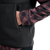 Jack Wolfskin LAKE RIDGE VEST M Herren Fleeceweste Black – Detailansicht