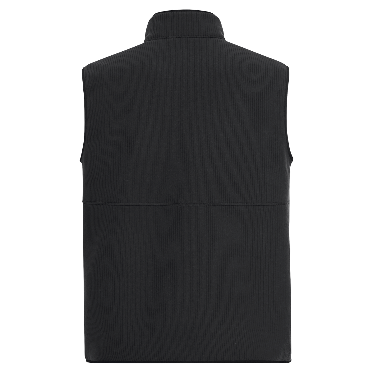 Jack Wolfskin LAKE RIDGE VEST M Herren Fleeceweste Black – Packshot Rückansicht