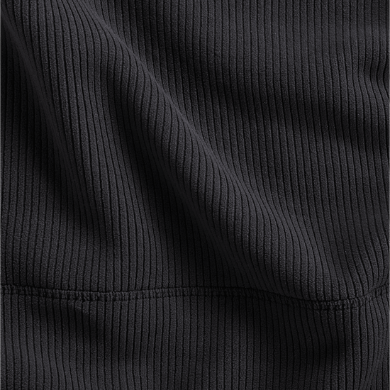 Jack Wolfskin LAKE RIDGE VEST M Herren Fleeceweste Black – Packshot Innenansicht