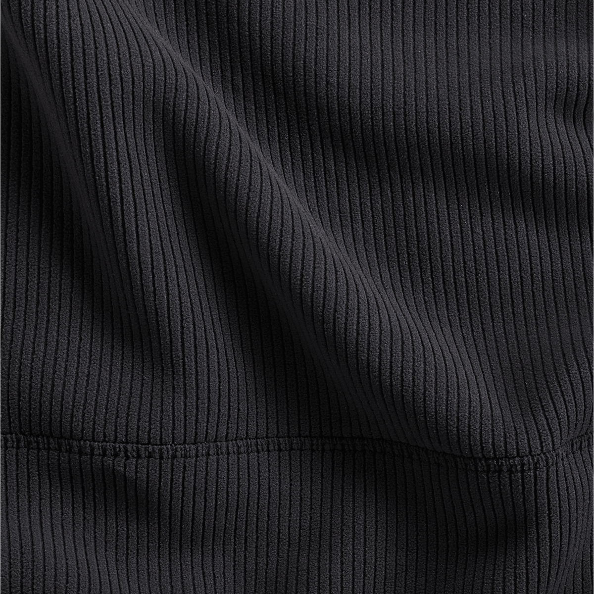 Jack Wolfskin LAKE RIDGE VEST M Herren Fleeceweste Black – Packshot Innenansicht