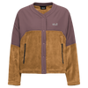 Jack Wolfskin SENSORA HYBRID JKT W Fleecejacke Damen – Peanut