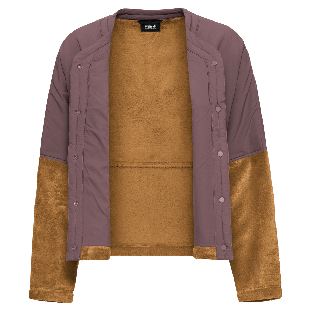 Jack Wolfskin SENSORA HYBRID JKT W Fleecejacke Damen – Peanut