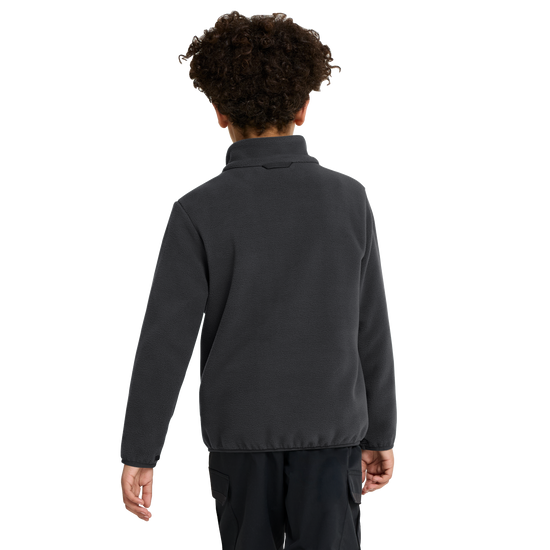 Jack Wolfskin TAUNUS 200 FZ K Kinder Fleecejacke Black 1-ma120