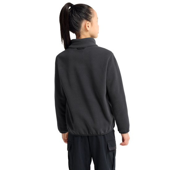Jack Wolfskin TAUNUS 200 FZ K Kinder Fleecejacke Black 4-ma131