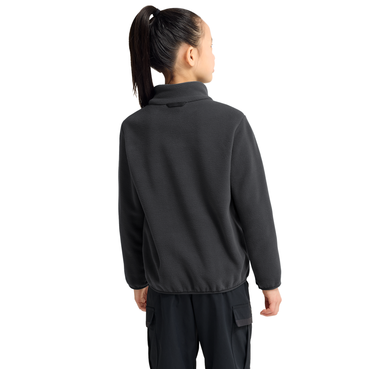 Jack Wolfskin TAUNUS 200 FZ K Kinder Fleecejacke Black 4-ma131