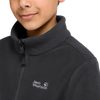 Jack Wolfskin TAUNUS 200 FZ K Kinder Fleecejacke Black 4-ma132