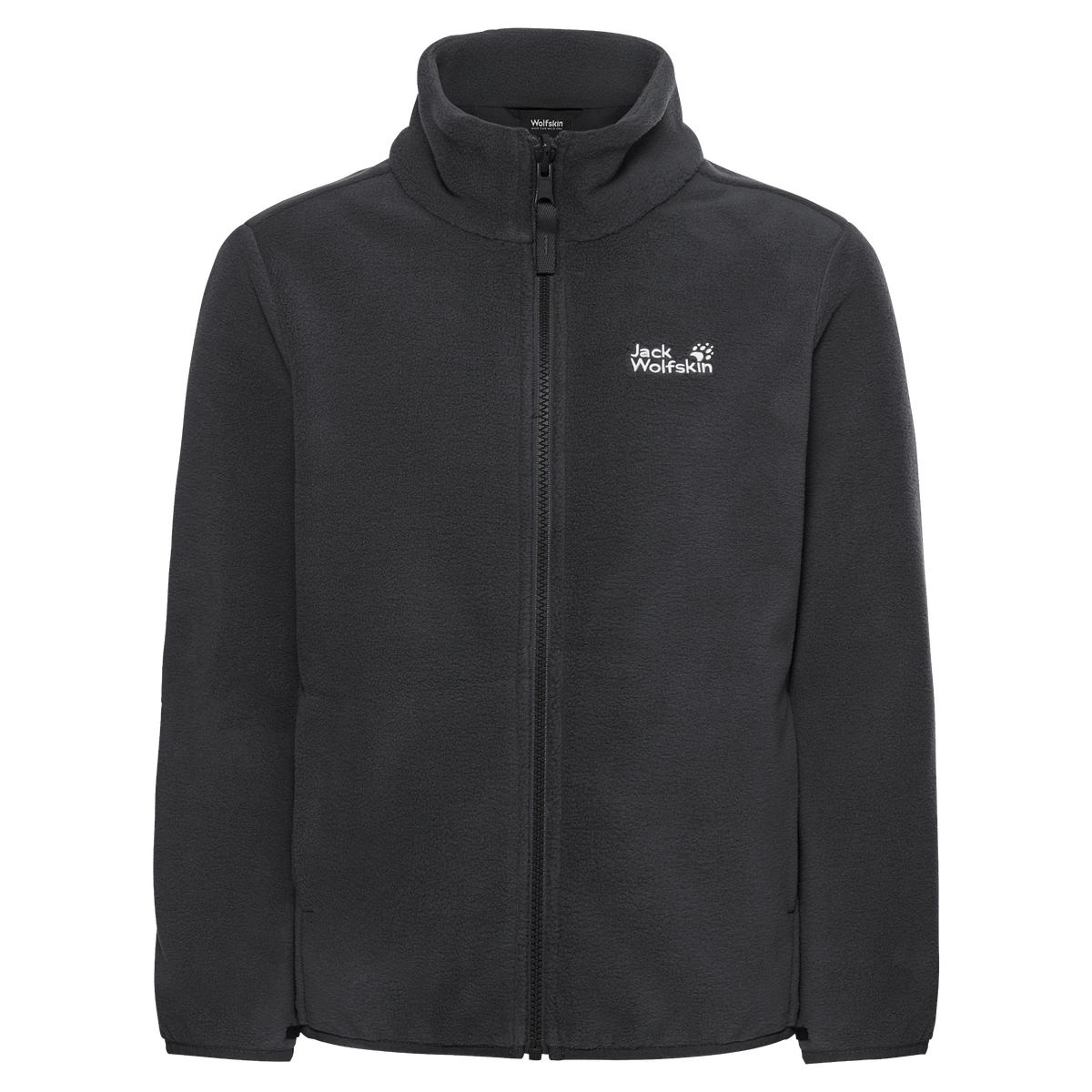 Jack Wolfskin TAUNUS 200 FZ K Kinder Fleecejacke Black 9-a100