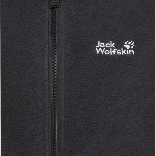 Jack Wolfskin TAUNUS 200 FZ K Kinder Fleecejacke Black 9-a140
