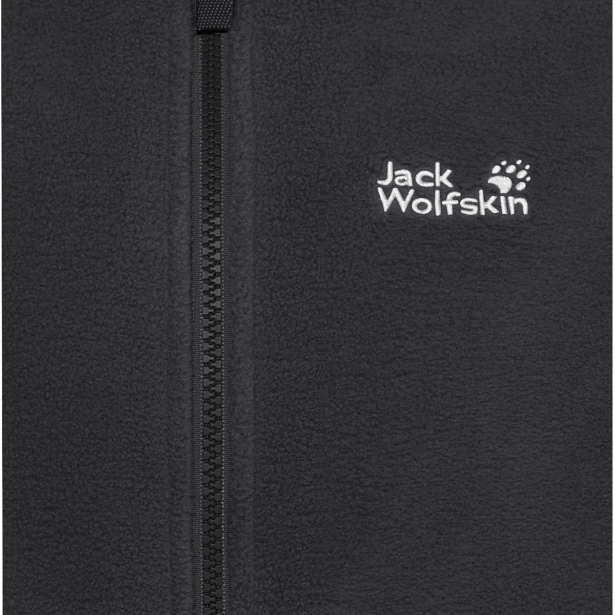 Jack Wolfskin TAUNUS 200 FZ K Kinder Fleecejacke Black 9-a140