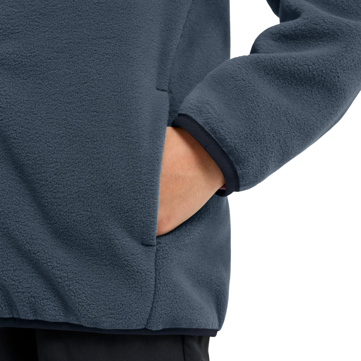 Jack Wolfskin TAUNUS 200 FZ K Kinder Fleecejacke Midnight Sky 4-ma133