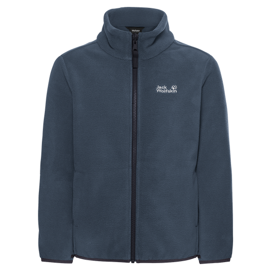 Jack Wolfskin TAUNUS 200 FZ K Kinder Fleecejacke Midnight Sky 9-a100