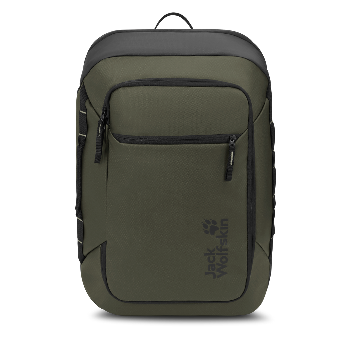 Jack Wolfskin TECTON PACK 30 Tagesrucksack 30 Liter Unisex Rich Olive – Vorderansicht