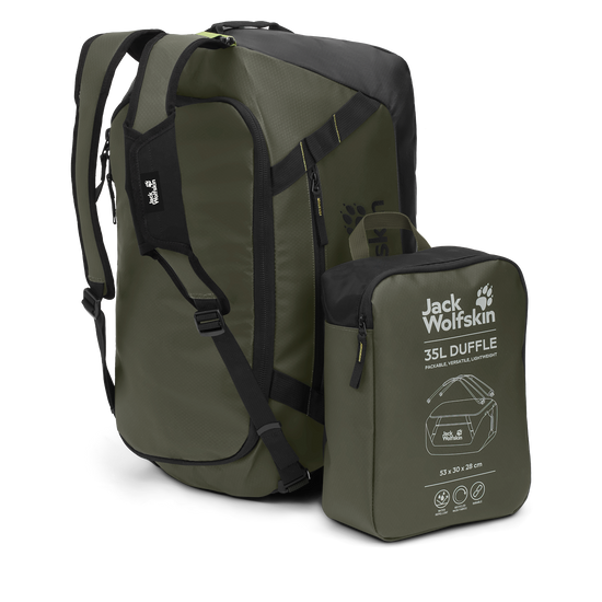 Jack Wolfskin TECTON DUFFLE 35 Riche Olive 9-e350