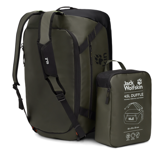 Jack Wolfskin TECTON DUFFLE 45 Riche Olive 9-e350