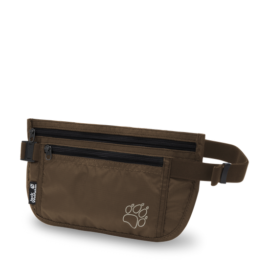 Jack Wolfskin DOCUMENT BELT DE LUXE Bauchtasche Fawn 1-e100