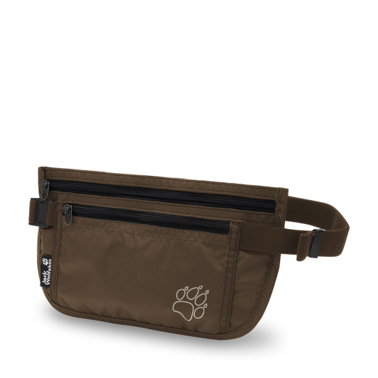 Jack Wolfskin DOCUMENT BELT DE LUXE Bauchtasche Fawn 1-e100
