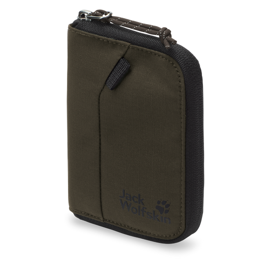 Jack Wolfskin KONYA WALLET Purse Obsidian Moss 1-e100