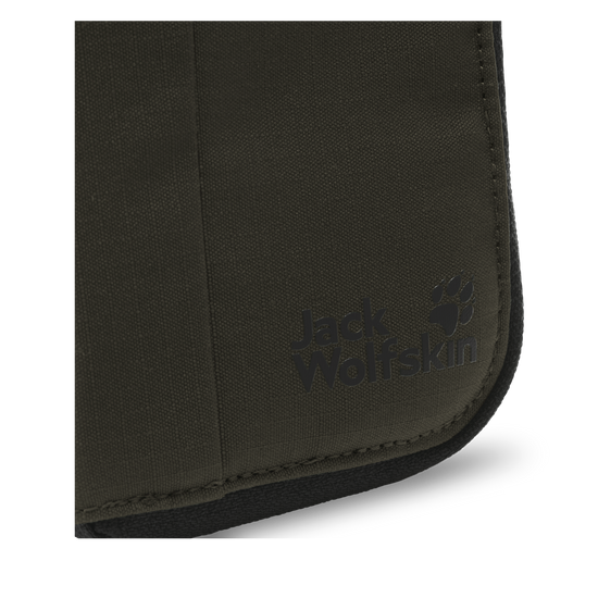 Jack Wolfskin KONYA WALLET Purse Obsidian Moss 9-e400