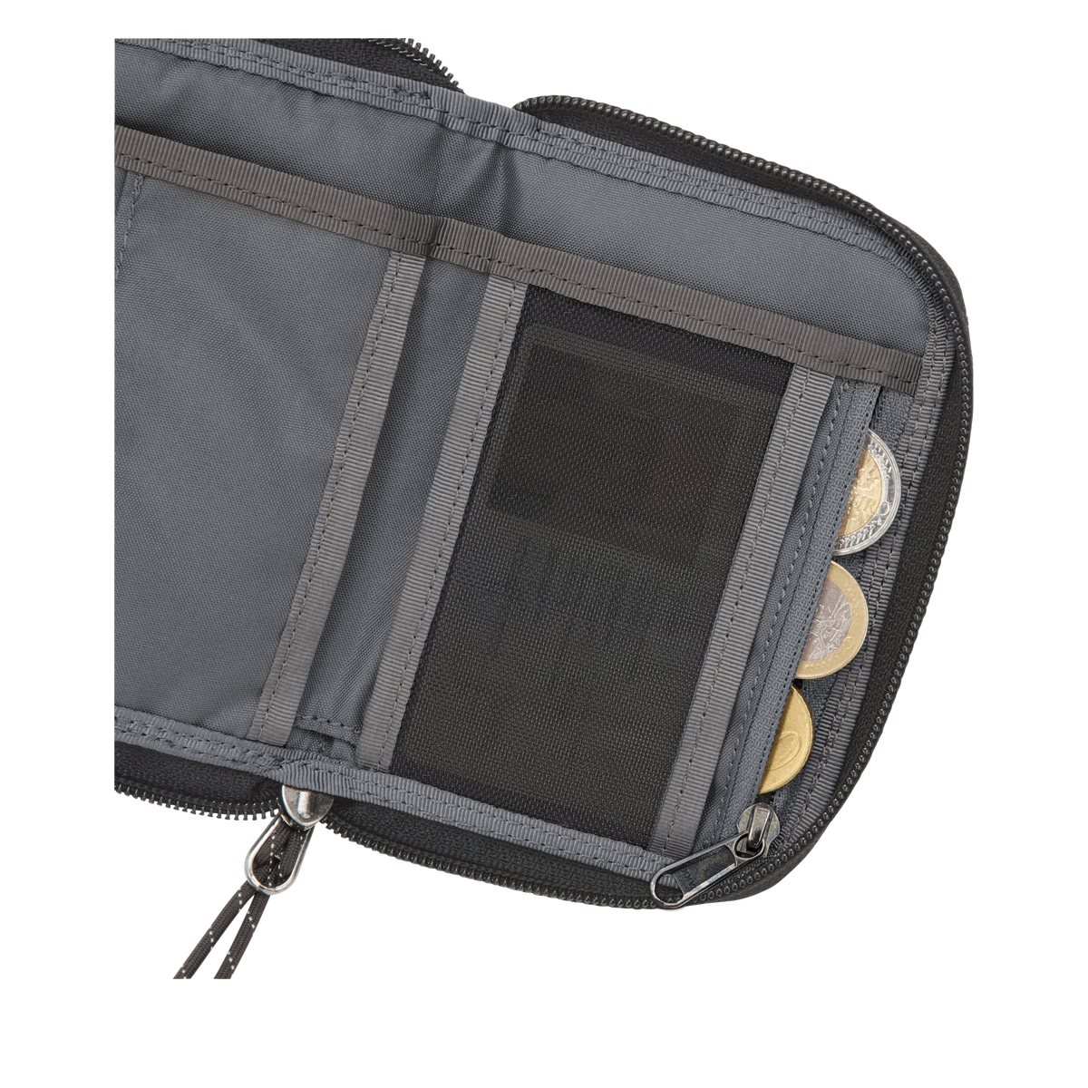Jack Wolfskin KONYA WALLET Purse Obsidian Moss 9-e426