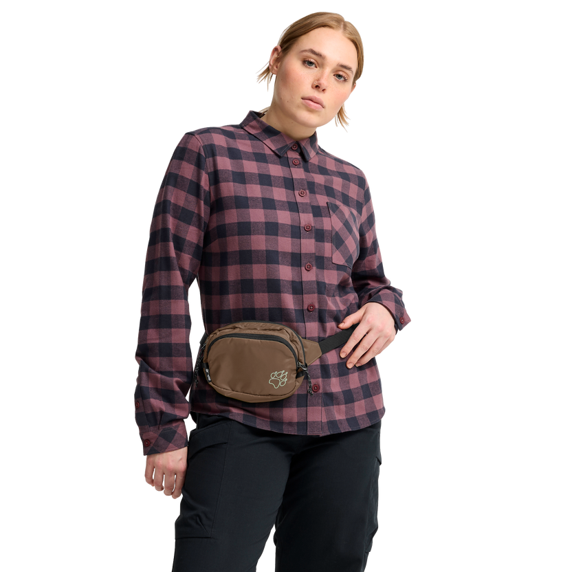Jack Wolfskin WANDERMOOD HIPBAG Fawn – Studioansicht