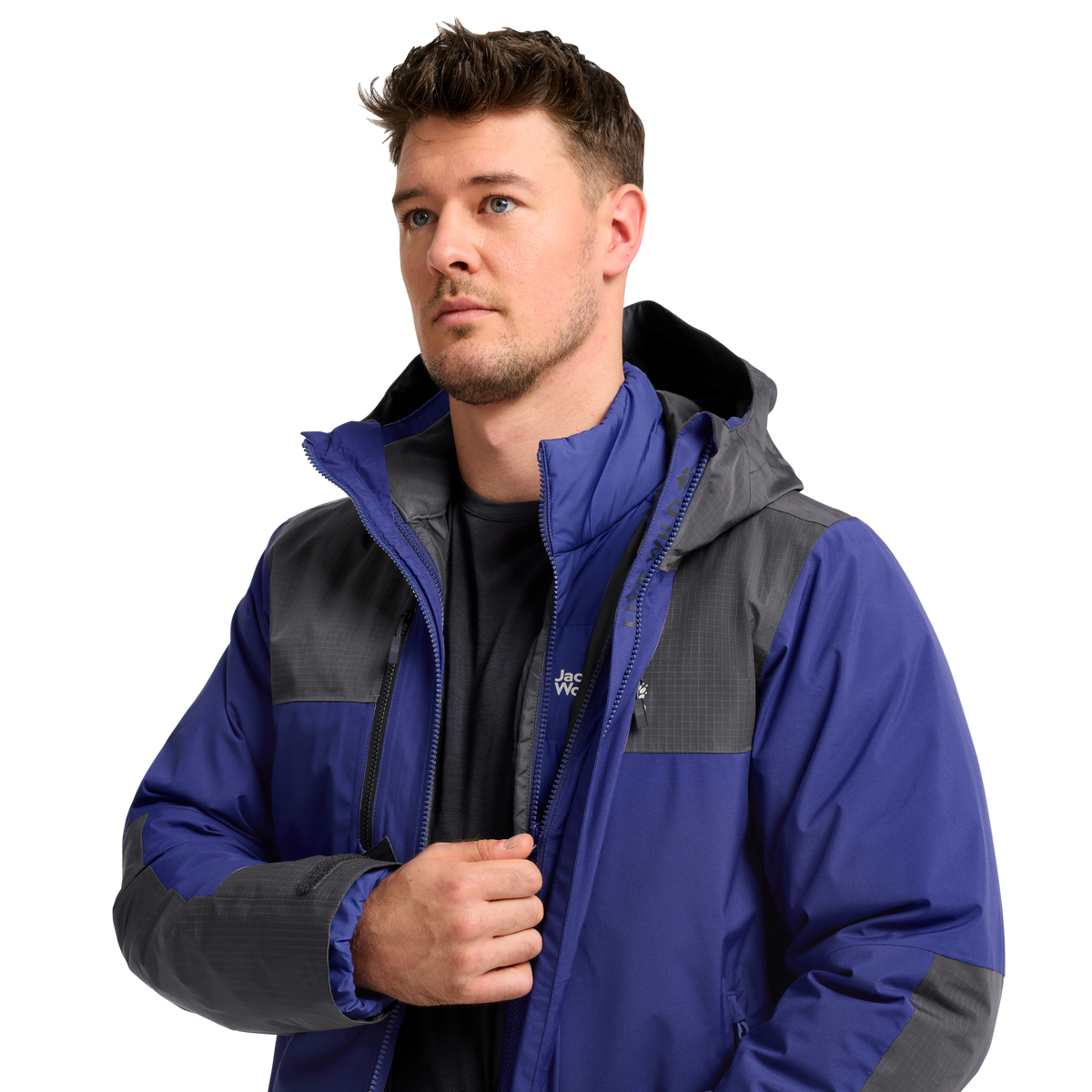 Jack Wolfskin JASPER DECADE 3IN1 Glow Ink – 4-ma130